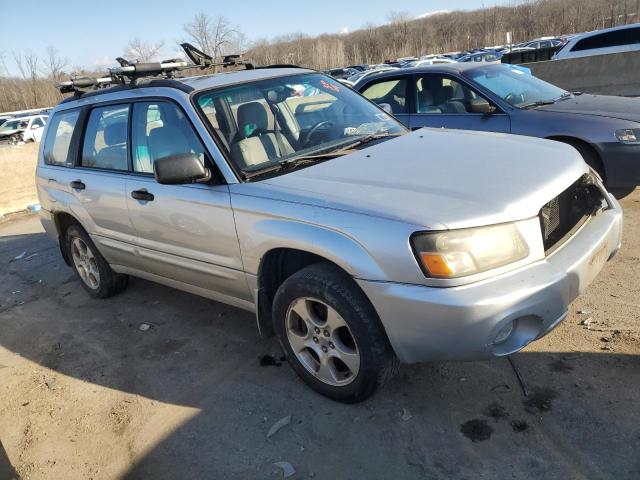 JF1SG65634G734266 - 2004 SUBARU FORESTER 2.5XS Серебристый фото 4