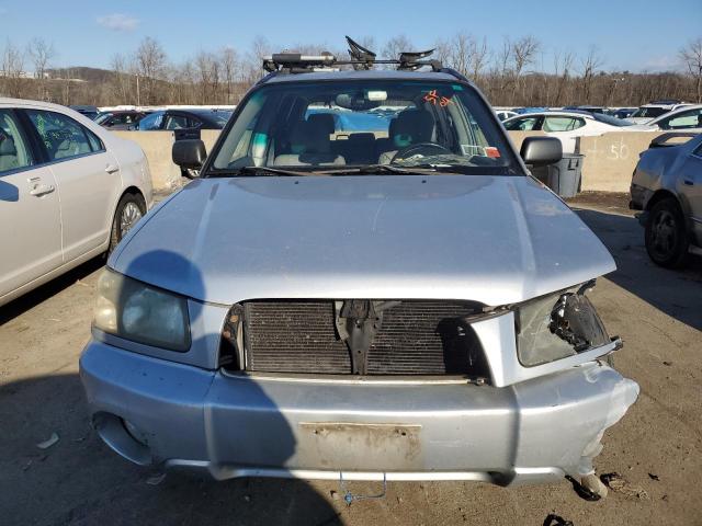 JF1SG65634G734266 - 2004 SUBARU FORESTER 2.5XS Серебристый фото 5