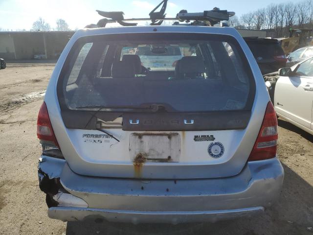 JF1SG65634G734266 - 2004 SUBARU FORESTER 2.5XS Серебристый фото 6