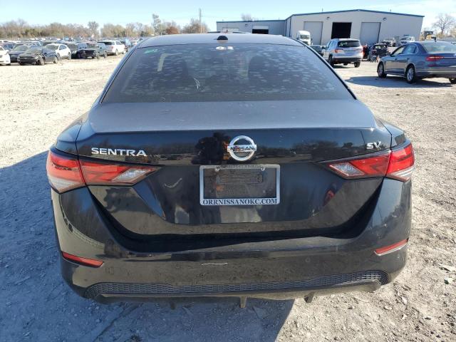 3N1AB8CVXLY240688 - 2020 NISSAN SENTRA SV BLACK photo 6