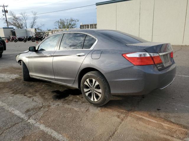 1HGCR2F39DA103273 - 2013 HONDA ACCORD LX GRAY photo 2