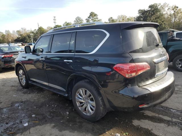 JN8AZ2ND3G9801369 - 2016 INFINITI QX80 BLACK photo 2