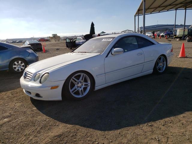 WDBPJ75J82A021132 - 2002 MERCEDES-BENZ CL 500 WHITE photo 1