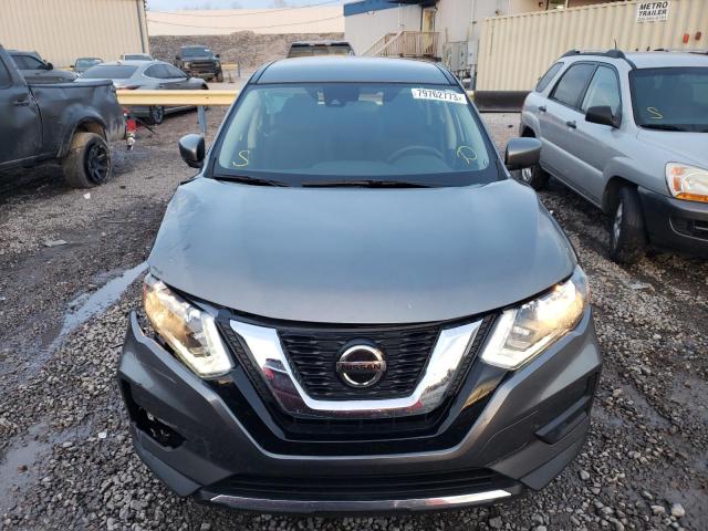 5N1AT2MT4KC800339 - 2019 NISSAN ROGUE S GRAY photo 5