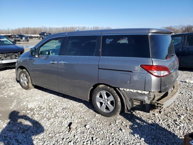 JN8AE2KP2B9001049 - 2011 NISSAN QUEST S SILVER photo 2