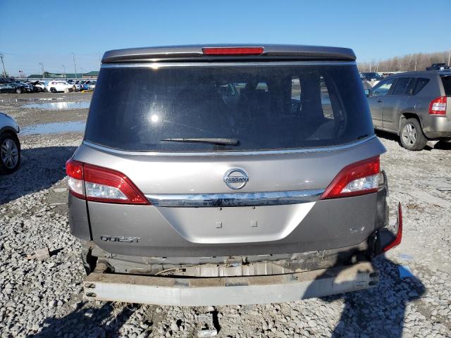 JN8AE2KP2B9001049 - 2011 NISSAN QUEST S SILVER photo 6