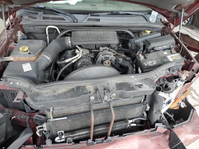 1J8HH48K87C631217 - 2007 JEEP COMMANDER BURGUNDY photo 11