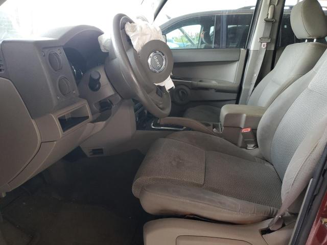 1J8HH48K87C631217 - 2007 JEEP COMMANDER BURGUNDY photo 7