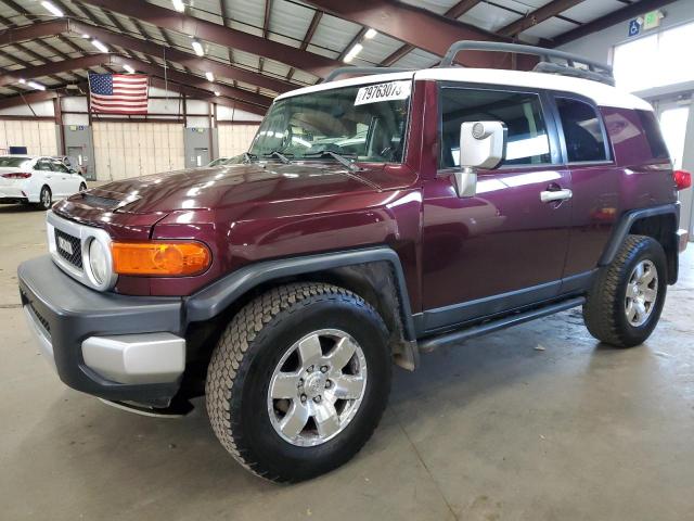 JTEBU11F070047167 - 2007 TOYOTA FJ CRUISER BURGUNDY photo 1