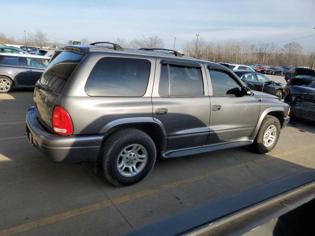 1D4HR58N73F562701 - 2003 DODGE DURANGO SLT PLUS GRAY photo 3