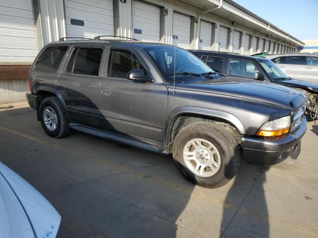 1D4HR58N73F562701 - 2003 DODGE DURANGO SLT PLUS GRAY photo 4