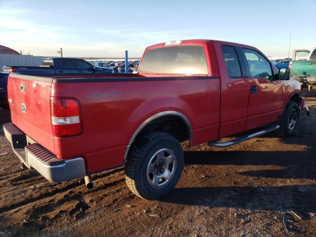 1FTPX14585FB45359 - 2005 FORD F150 RED photo 3