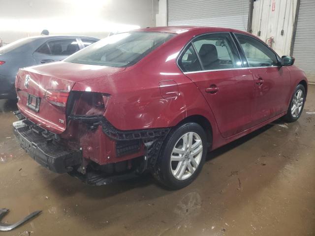 3VW2B7AJ9HM212064 - 2017 VOLKSWAGEN JETTA S RED photo 3