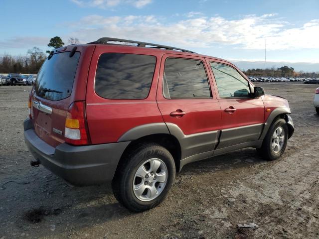 4F2YZ04194KM26890 - 2004 MAZDA TRIBUTE LX BURGUNDY photo 3