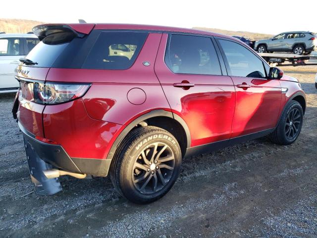 SALCR2BG9GH590714 - 2016 LAND ROVER DISCOVERY HSE RED photo 3