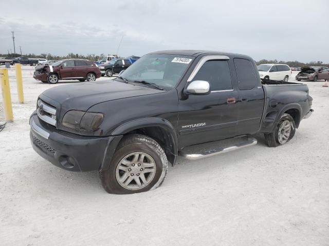 5TBRT34163S376232 - 2003 TOYOTA TUNDRA ACCESS CAB SR5 BLACK photo 1