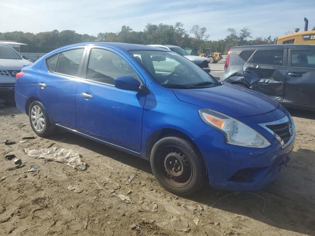 3N1CN7AP6HL840191 - 2017 NISSAN VERSA S BLUE photo 4