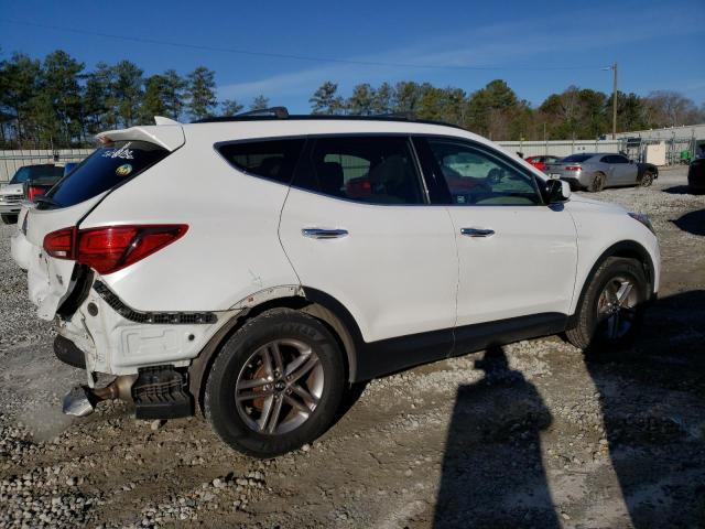 5NMZUDLB9HH033266 - 2017 HYUNDAI SANTA FE S WHITE photo 3