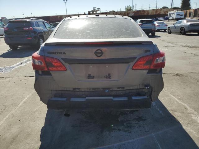 3N1AB7AP3FY347598 - 2015 NISSAN SENTRA S GRAY photo 6