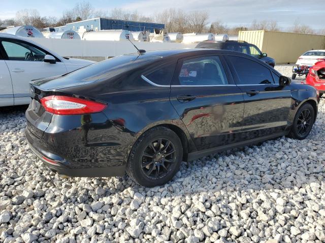 3FA6P0G77GR332350 - 2016 FORD FUSION S BLACK photo 3