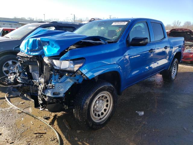 1GCPTBEK8P1132245 - 2023 CHEVROLET COLORADO BLUE photo 1