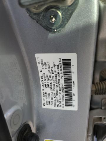 1HGCR2F30DA209546 - 2013 HONDA ACCORD LX SILVER photo 12