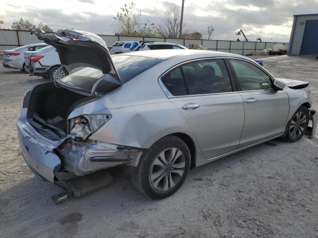 1HGCR2F30DA209546 - 2013 HONDA ACCORD LX SILVER photo 3