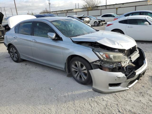 1HGCR2F30DA209546 - 2013 HONDA ACCORD LX SILVER photo 4
