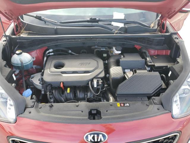 KNDPN3AC2J7389338 - 2018 KIA SPORTAGE EX RED photo 12