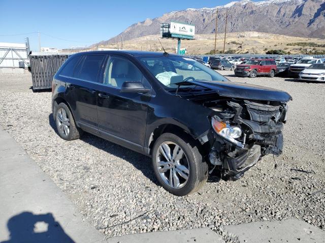 2FMDK4KC5BBB54971 - 2011 FORD EDGE LIMITED BLACK photo 4