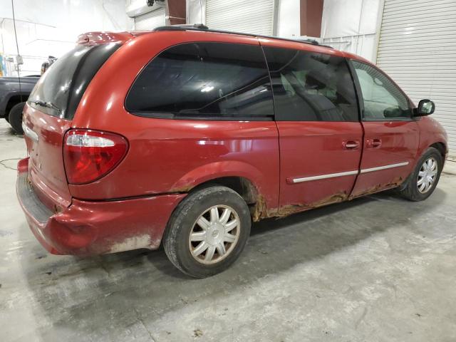 2A4GP54L77R310717 - 2007 CHRYSLER TOWN & COU TOURING RED photo 3