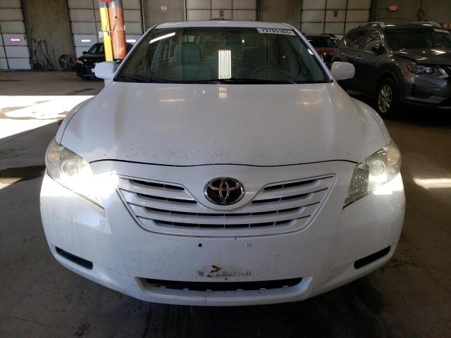 4T1BE46K97U650227 - 2007 TOYOTA CAMRY CE WHITE photo 5