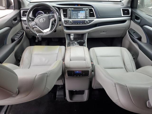 5TDJKRFH1GS276579 - 2016 TOYOTA HIGHLANDER XLE BLUE photo 8