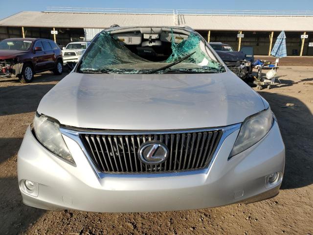 2T2ZK1BA1AC002050 - 2010 LEXUS RX 350 SILVER photo 5