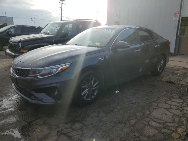 5XXGT4L30KG321203 - 2019 KIA OPTIMA LX GRAY photo 1