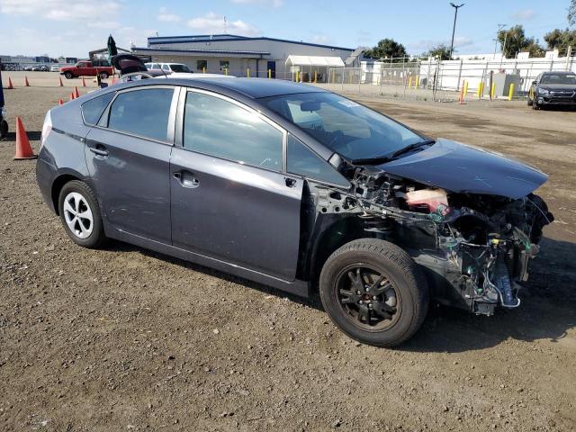 JTDKN3DU0F0440317 - 2015 TOYOTA PRIUS GRAY photo 4