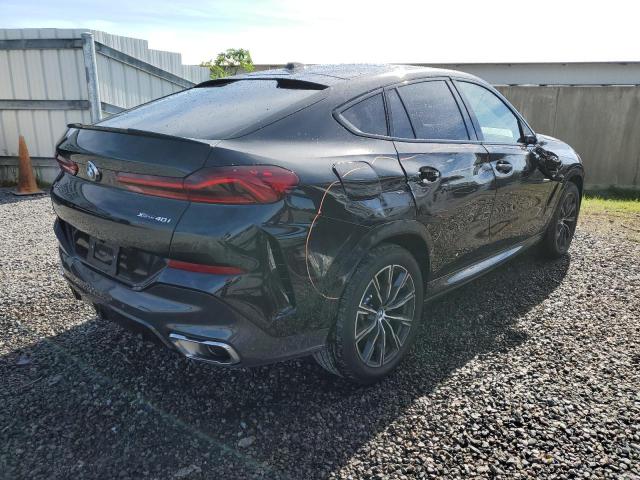 5UX33EX06R9T65572 - 2024 BMW X6 XDRIVE40I BLACK photo 3
