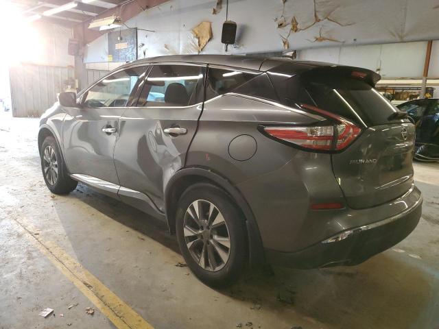 5N1AZ2MGXGN160599 - 2016 NISSAN MURANO S GRAY photo 2