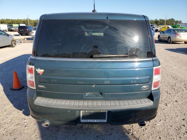 2FMGK5C87GBA23948 - 2016 FORD FLEX SEL BLUE photo 6