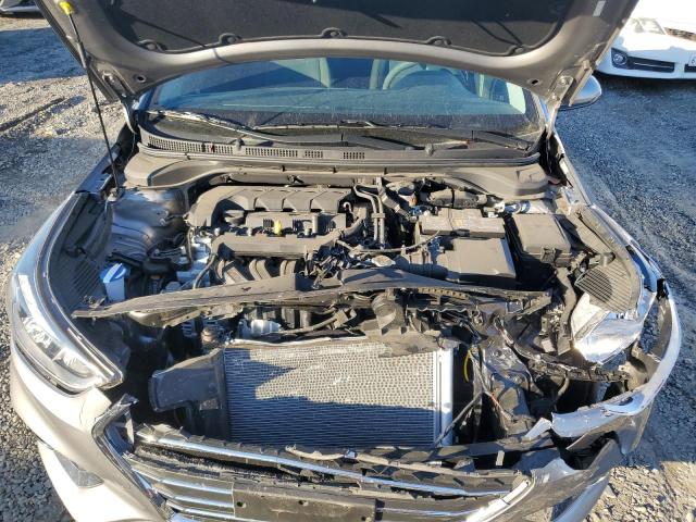 3KPC24A67NE160408 - 2022 HYUNDAI ACCENT SE SILVER photo 11