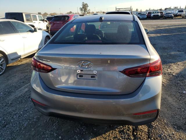 3KPC24A67NE160408 - 2022 HYUNDAI ACCENT SE SILVER photo 6