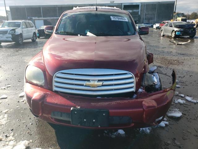 3GNCA23B79S542499 - 2009 CHEVROLET HHR LT RED photo 5