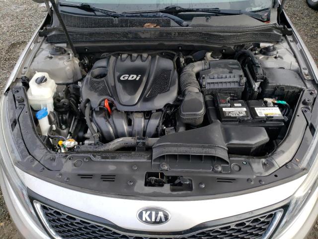 5XXGN4A75FG423604 - 2015 KIA OPTIMA EX SILVER photo 10