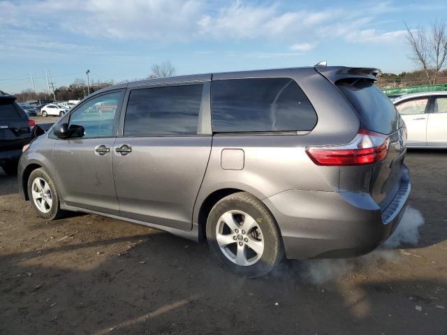 5TDZZ3DC6KS984418 - 2019 TOYOTA SIENNA GRAY photo 2