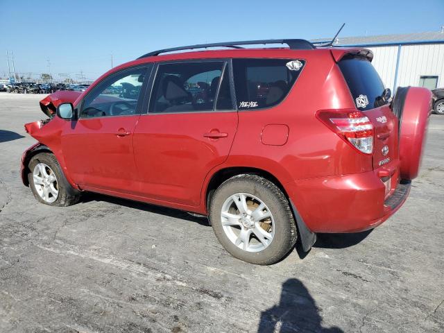 2T3ZF4DV2CW141994 - 2012 TOYOTA RAV4 RED photo 2