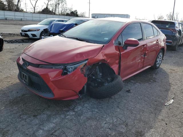 5YFEPRAE4LP068392 - 2020 TOYOTA COROLLA LE RED photo 1