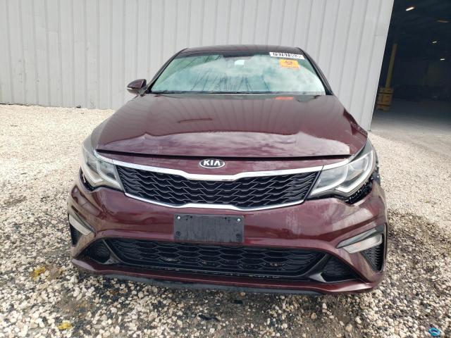 5XXGT4L39LG431751 - 2020 KIA OPTIMA LX BURGUNDY photo 5