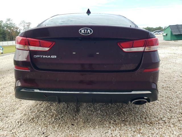 5XXGT4L39LG431751 - 2020 KIA OPTIMA LX BURGUNDY photo 6