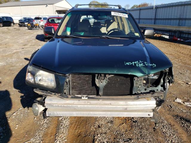 JF1SG65643H721776 - 2003 SUBARU FORESTER 2.5XS Зеленый фото 5