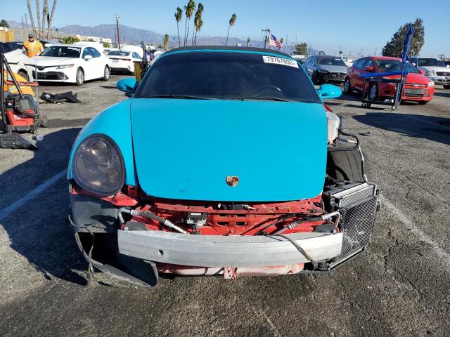 WP0CA29855S710831 - 2005 PORSCHE BOXSTER BLUE photo 5